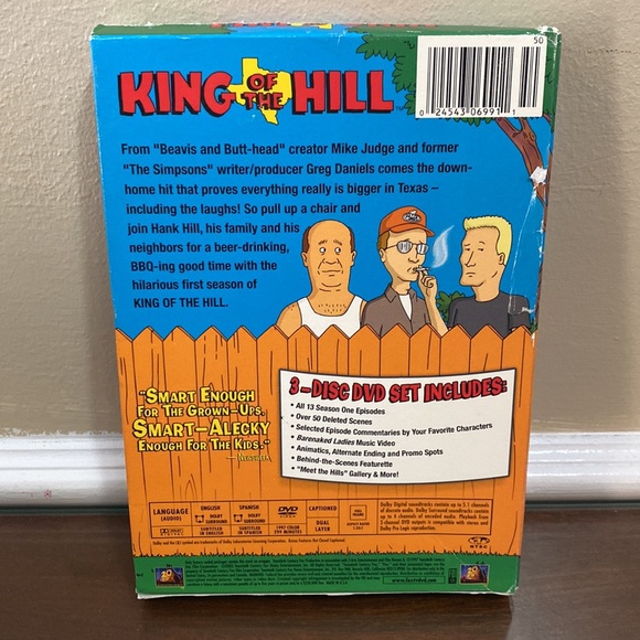 King of The Hill The Complete First Season 3 DVD Set - Picture 3 of 11